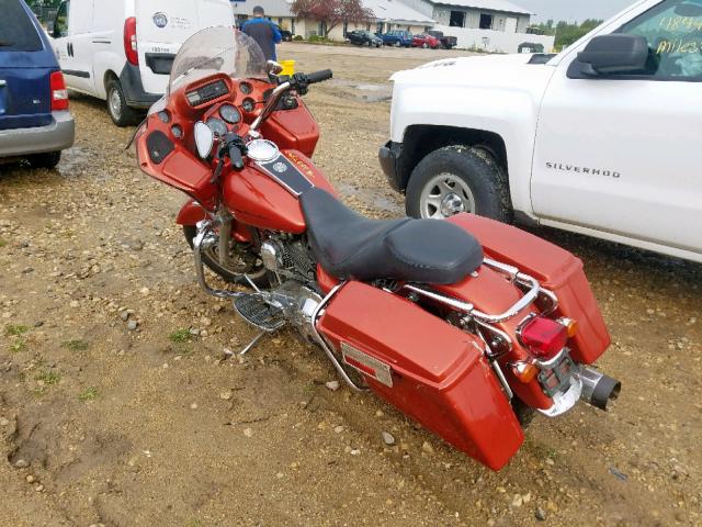 1HD1FSW1XYY618971 - 2000 HARLEY-DAVIDSON FLTRI ORANGE photo 3