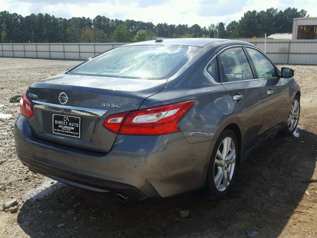 1N4BL3AP1HC166119 - 2017 NISSAN ALTIMA 3.5 GRAY photo 4