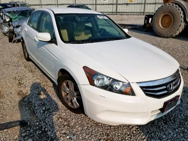 1HGCP2F49BA147544 - 2011 HONDA ACCORD LXP WHITE photo 1