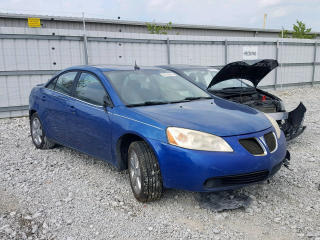 1G2ZH528354165268 - 2005 PONTIAC G6 GT BLUE photo 1