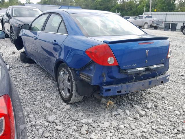 1G2ZH528354165268 - 2005 PONTIAC G6 GT BLUE photo 3