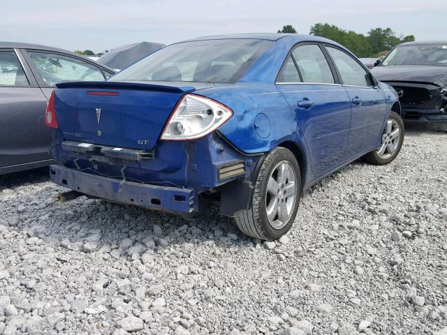 1G2ZH528354165268 - 2005 PONTIAC G6 GT BLUE photo 4