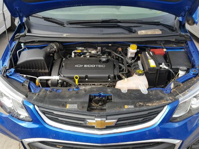1G1JB5SH8H4141801 - 2017 CHEVROLET SONIC LS 蓝色 照片 7