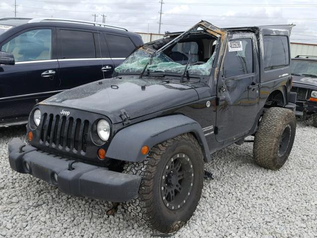 1C4AJWAG8DL657794 - 2013 JEEP WRANGLER S BLACK photo 2