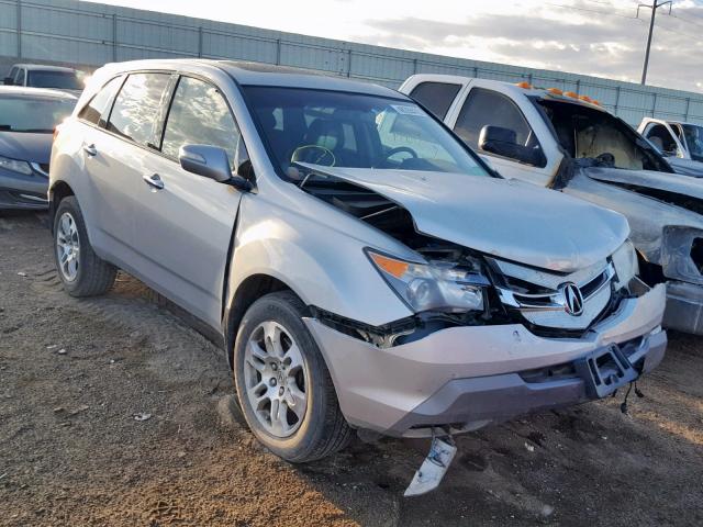 2HNYD282X9H527605 - 2009 ACURA MDX SILVER photo 1