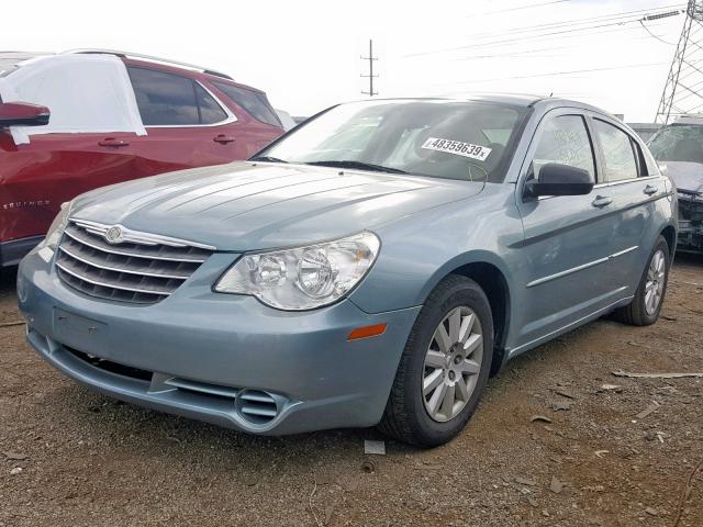 1C3LC46BX9N530372 - 2009 CHRYSLER SEBRING LX BLUE photo 2