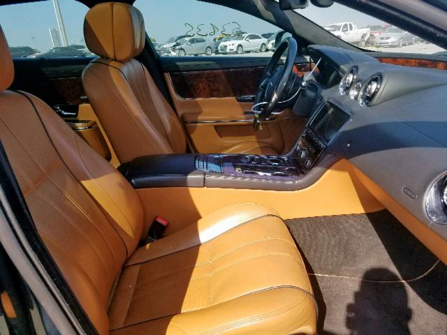 SAJWA2GB6DLV50559 - 2013 JAGUAR XJL PORTFO GREEN photo 5