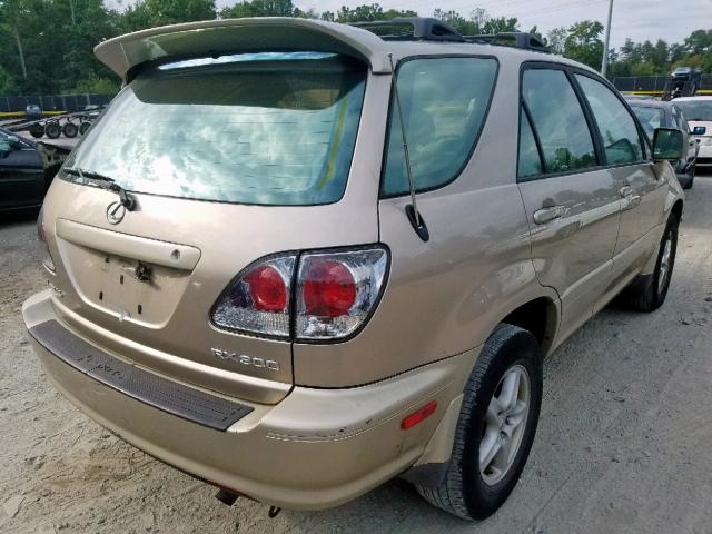 JTJHF10U220269837 - 2002 LEXUS RX 300 BROWN photo 4