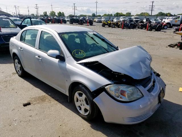 1G1AL58F987312590 - 2008 CHEVROLET COBALT LT SILVER photo 1