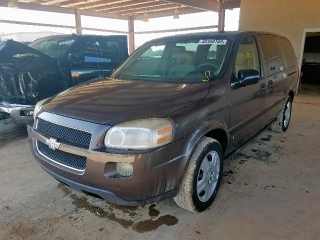 1GNDV23W88D112393 - 2008 CHEVROLET UPLANDER L BROWN photo 2