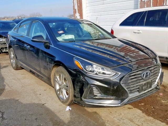 5NPE34AF5JH638238 - 2018 HYUNDAI SONATA SPO BLACK photo 1