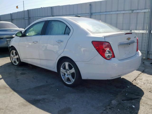 1G1JE5SBXG4151375 - 2016 CHEVROLET SONIC LTZ WHITE photo 3