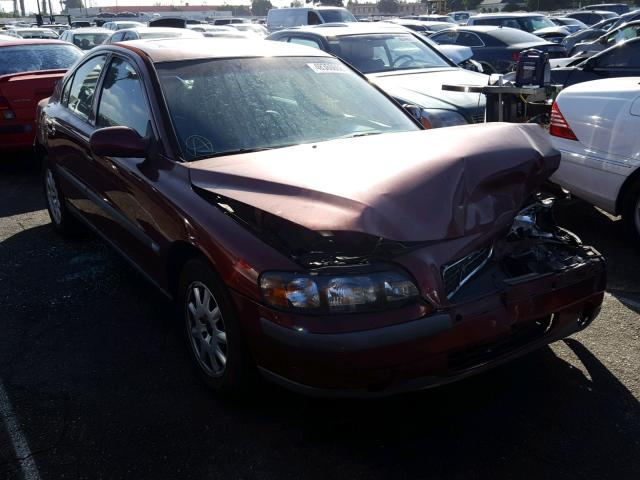 YV1RS61N712004044 - 2001 VOLVO S60 BURGUNDY photo 1