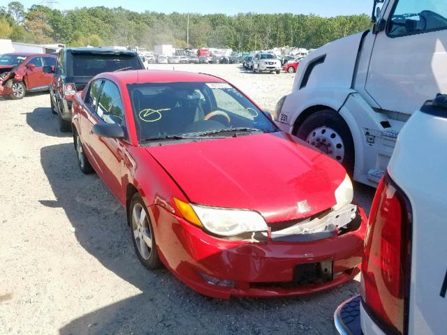 1G8AW15F16Z137307 - 2006 SATURN ION LEVEL RED photo 1