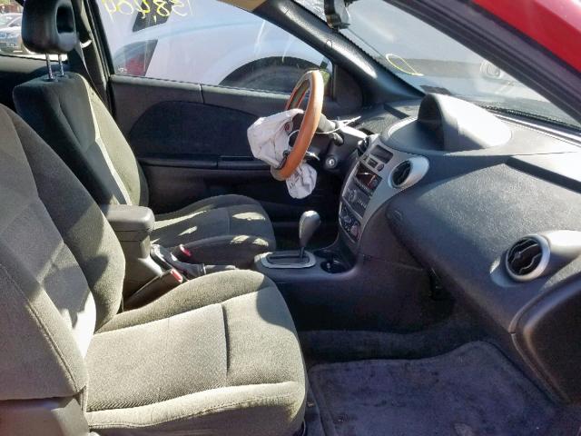 1G8AW15F16Z137307 - 2006 SATURN ION LEVEL RED photo 5