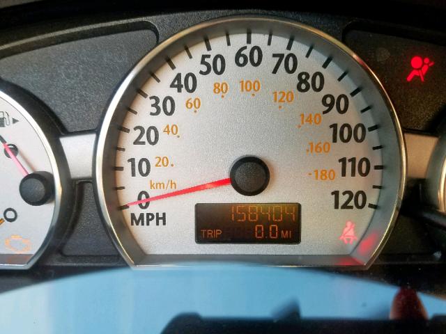 1G8AW15F16Z137307 - 2006 SATURN ION LEVEL RED photo 8