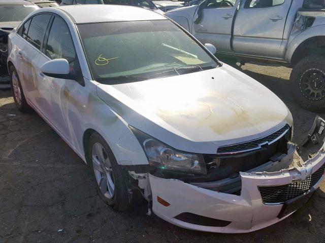 1G1P75SZ0E7436406 - 2014 CHEVROLET CRUZE WHITE photo 1