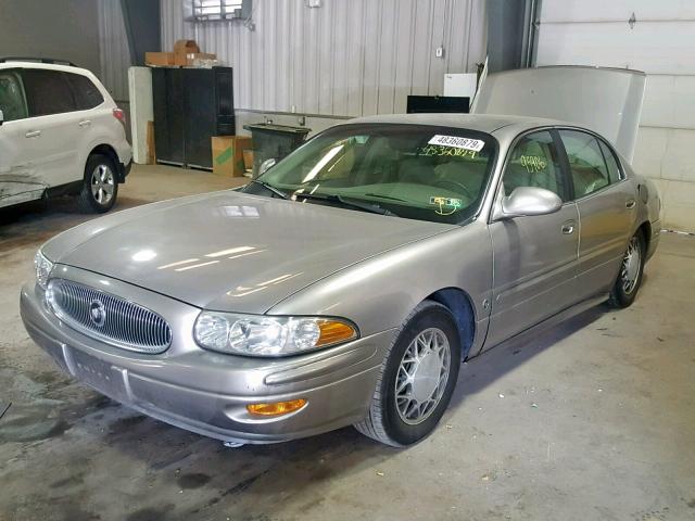 1G4HP54K244112848 - 2004 BUICK LESABRE CU BEIGE photo 2