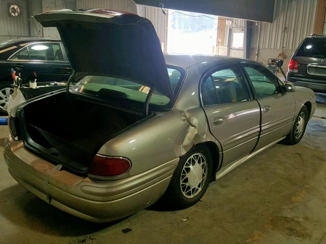 1G4HP54K244112848 - 2004 BUICK LESABRE CU BEIGE photo 4