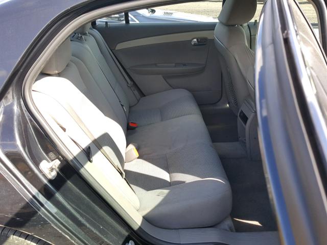 1G1ZB5E14BF144613 - 2011 CHEVROLET MALIBU LS შავი ფოტო 6