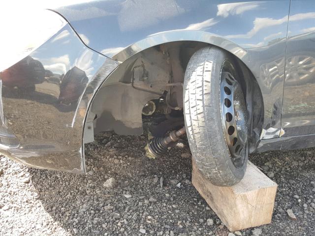 1G1ZB5E14BF144613 - 2011 CHEVROLET MALIBU LS შავი ფოტო 9