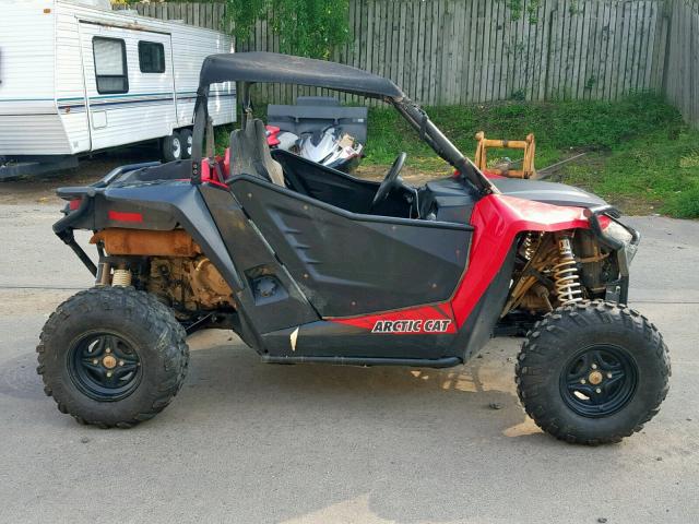 4UF15MPV8FT304336 - 2015 ARCTIC CAT 700CC RED photo 1