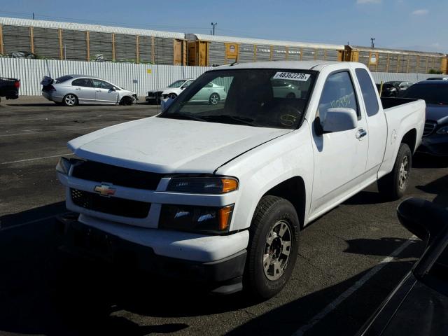 1GCESCFE9B8129900 - 2011 CHEVROLET COLORADO L WHITE photo 2