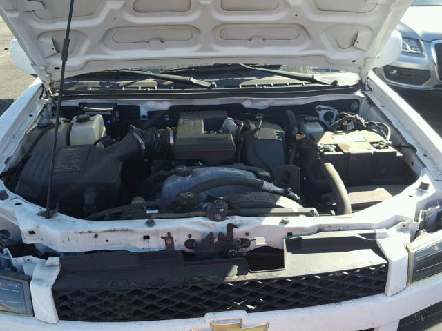 1GCESCFE9B8129900 - 2011 CHEVROLET COLORADO L WHITE photo 7
