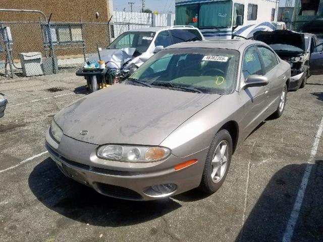 1G3GR64H114111769 - 2001 OLDSMOBILE AURORA TAN photo 2