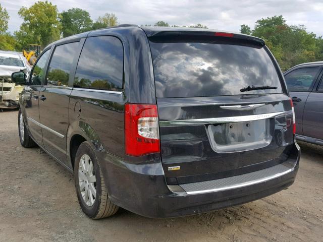 2C4RC1BG7ER441412 - 2014 CHRYSLER TOWN & COU BLACK photo 3