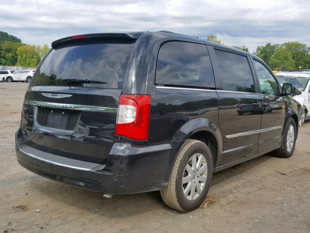 2C4RC1BG7ER441412 - 2014 CHRYSLER TOWN & COU BLACK photo 4