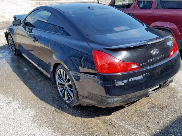 JN1CV6EK9CM420920 - 2012 INFINITI G37 BASE BLACK photo 3