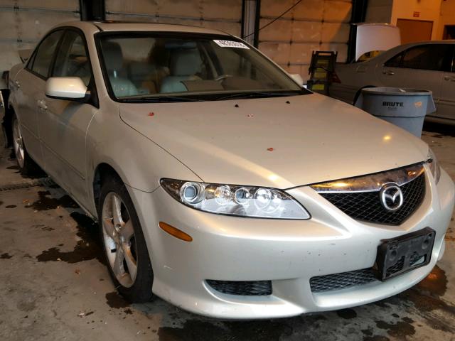 1YVFP80D445N32846 - 2004 MAZDA 6 S BEIGE photo 1