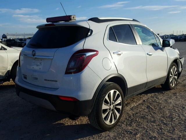 KL4CJASB8HB131962 - 2017 BUICK ENCORE PRE WHITE photo 4