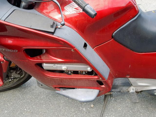 JH2SC260XPM300495 - 1993 HONDA ST1100 RED photo 7