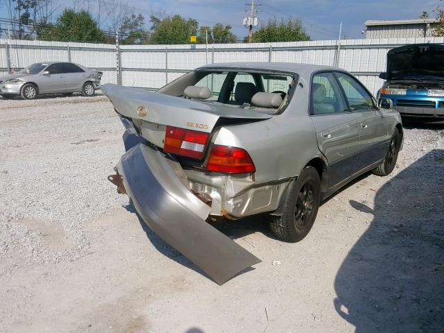 JT8BF28G9W0122223 - 1998 LEXUS ES 300 SILVER photo 4