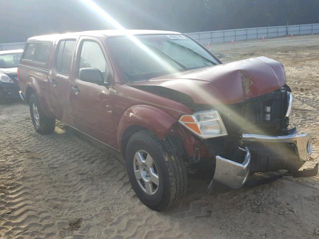 1N6AD09U57C405064 - 2007 NISSAN FRONTIER C RED photo 1