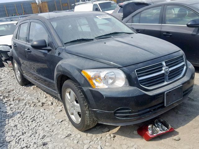 1B3HB48A89D108892 - 2009 DODGE CALIBER SX BLACK photo 1