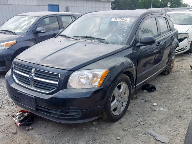 1B3HB48A89D108892 - 2009 DODGE CALIBER SX BLACK photo 2