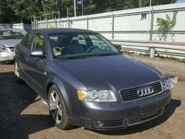 WAULC68E25A040165 - 2005 AUDI A4 1.8T QU GRAY photo 1