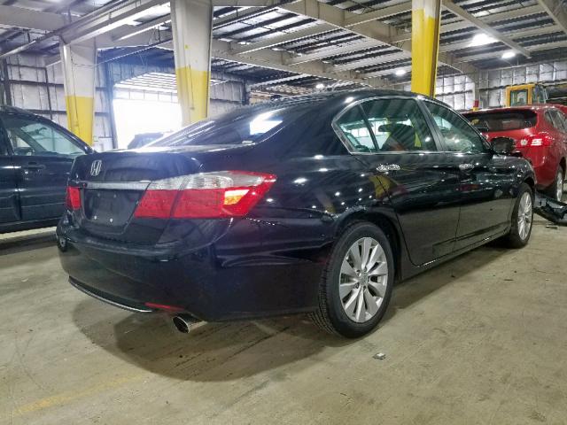 1HGCR2F86DA266734 - 2013 HONDA ACCORD EXL BLACK photo 4