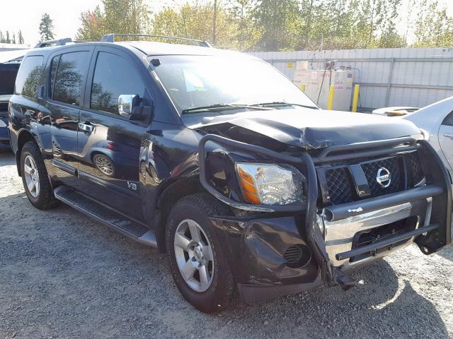 5N1AA08BX5N723545 - 2005 NISSAN ARMADA SE BLACK photo 1