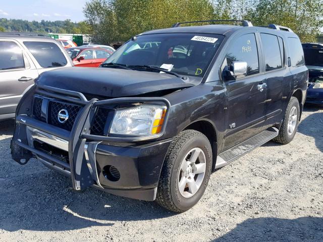 5N1AA08BX5N723545 - 2005 NISSAN ARMADA SE BLACK photo 2