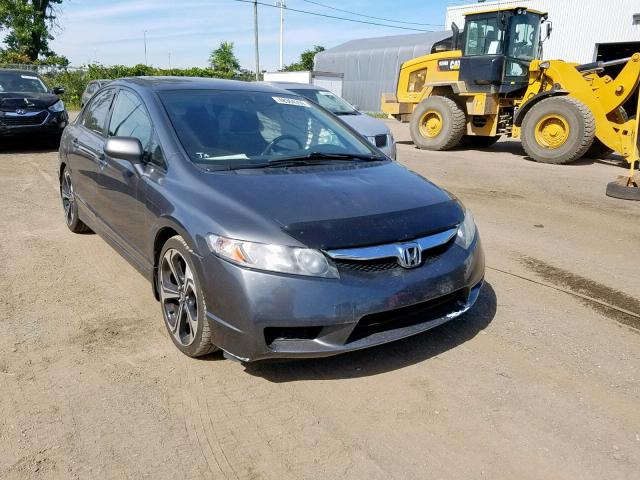 2HGFA1F66AH024195 - 2010 HONDA CIVIC LX-S Grafit foto 1