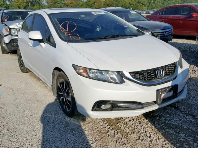 19XFB2F93DE056095 - 2013 HONDA CIVIC EXL 白色 照片 1