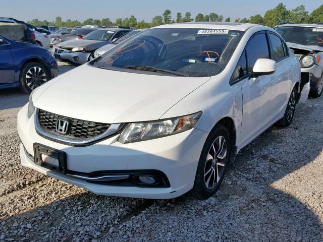 19XFB2F93DE056095 - 2013 HONDA CIVIC EXL 白色 照片 2