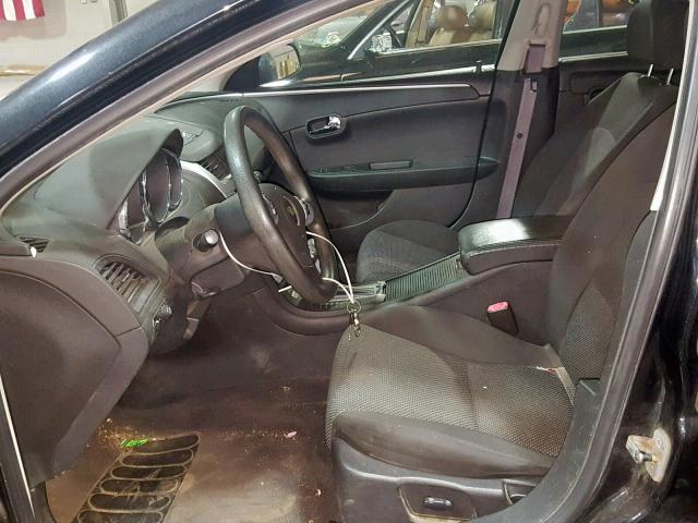 1G1ZH57BX8F215519 - 2008 CHEVROLET MALIBU 1LT BLACK photo 5