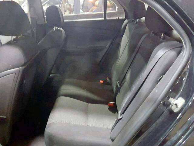 1G1ZH57BX8F215519 - 2008 CHEVROLET MALIBU 1LT BLACK photo 6