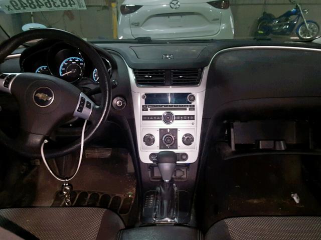 1G1ZH57BX8F215519 - 2008 CHEVROLET MALIBU 1LT BLACK photo 9