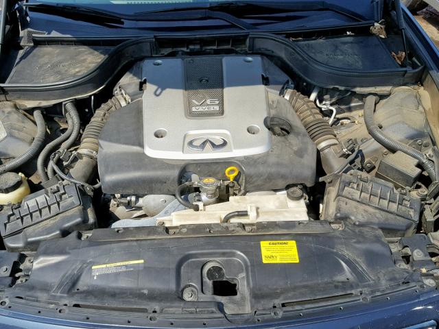 JNKCV61E59M012824 - 2009 INFINITI G37 BASE BLUE photo 7